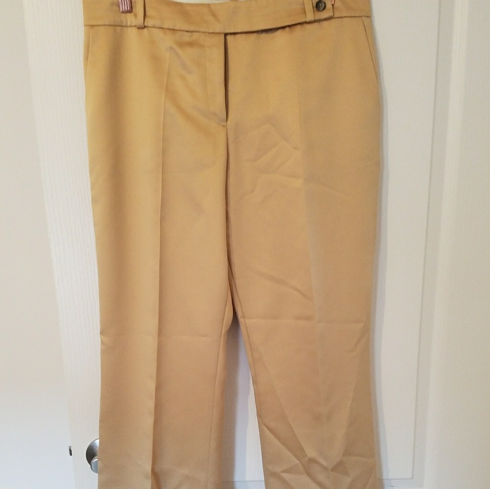 Satin dress pants. Vintage Hugo Buscati.